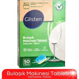 Glisten Bulaşık Makinesi Tableti 50'li