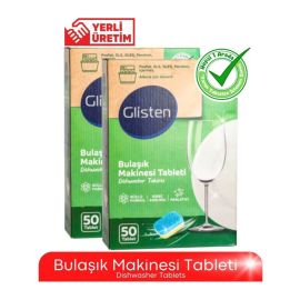 Glisten Bulaşık Makinesi Tableti 100'LÜ