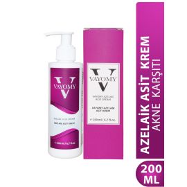 Vayomy Azelaik Asit Krem Akne Karşıtı Bakım Kremi 200mL